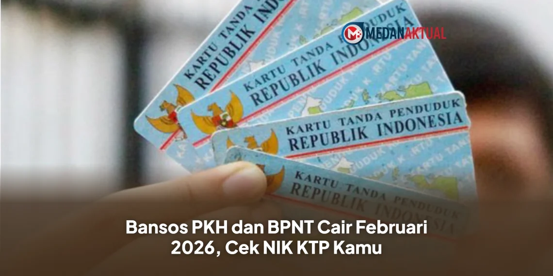 Bansos PKH dan BPNT Cair Februari 2026, Cek NIK KTP Kamu