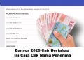 Bansos 2026 Cair Bertahap, Ini Cara Cek Nama Penerima di cek.bansos.kemensos.go.id