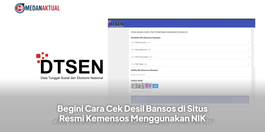 Begini Cara Cek Desil Bansos di Situs Resmi Kemensos Menggunakan NIK