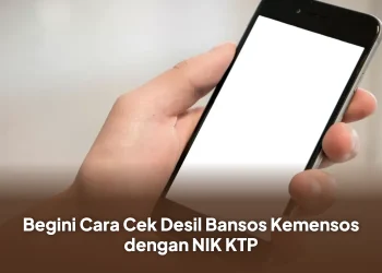 Begini Cara Cek Desil Bansos Kemensos dengan NIK KTP