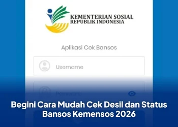 Begini Cara Mudah Cek Desil dan Status Bansos Kemensos 2026