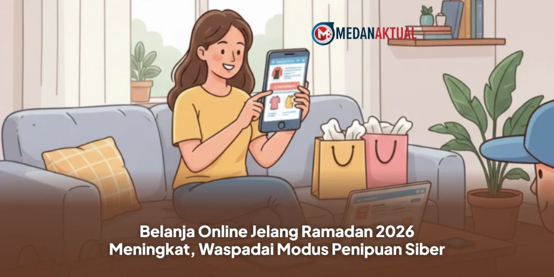 Belanja Online Jelang Ramadan 2026 Meningkat, Waspadai Modus Penipuan Siber