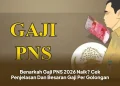 Benarkah Gaji PNS 2026 Naik? Cek Penjelasan Dan Besaran Gaji Per Golongan