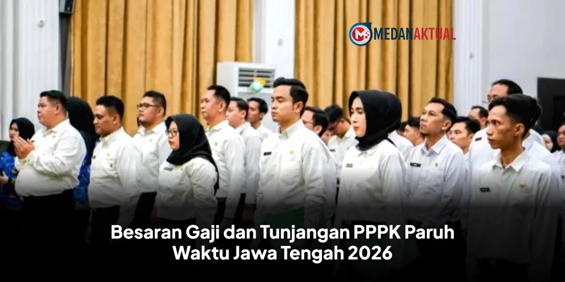 Besaran Gaji dan Tunjangan PPPK Paruh Waktu Jawa Tengah 2026