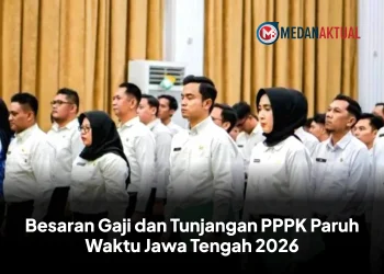 Besaran Gaji dan Tunjangan PPPK Paruh Waktu Jawa Tengah 2026