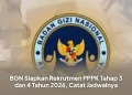 BGN Siapkan Rekrutmen PPPK Tahap 3 dan 4 Tahun 2026, Catat Jadwalnya