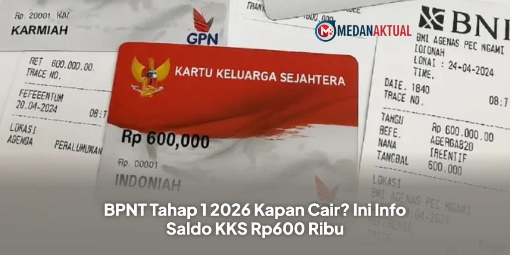 BPNT Tahap 1 2026 Kapan Cair? Ini Info Saldo KKS Rp600 Ribu