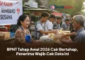 BPNT Tahap Awal 2026 Cair Bertahap, Penerima Wajib Cek Data Ini