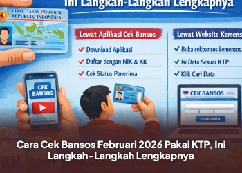 Cara Cek Bansos Februari 2026 Pakai KTP, Ini Langkah-Langkah Lengkapnya