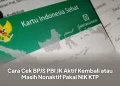 Cara Cek BPJS PBI JK Aktif Kembali atau Masih Nonaktif Pakai NIK KTP