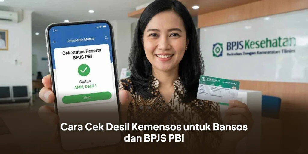 Cara Cek Desil Kemensos untuk Bansos dan BPJS PBI