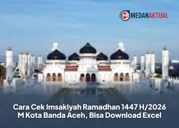Cara Cek Imsakiyah Ramadhan 1447 H/2026 M Kota Banda Aceh, Bisa Download Excel