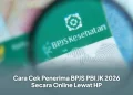 Cara Cek Penerima BPJS PBI JK 2026 Secara Online Lewat HP