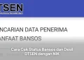 Cara Cek Status Bansos dan Desil DTSEN dengan NIK