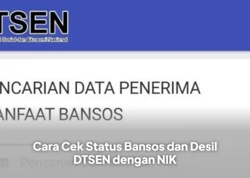 Cara Cek Status Bansos dan Desil DTSEN dengan NIK