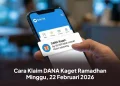 Cara Klaim DANA Kaget Ramadhan Minggu, 22 Februari 2026