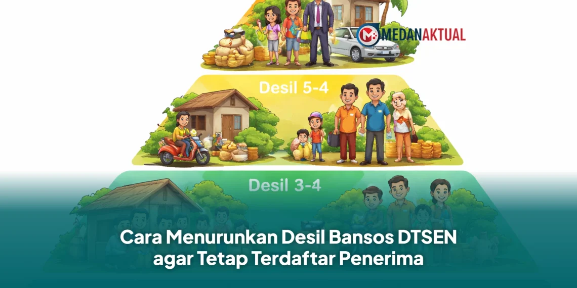 Cara Menurunkan Desil Bansos DTSEN agar Tetap Terdaftar Penerima
