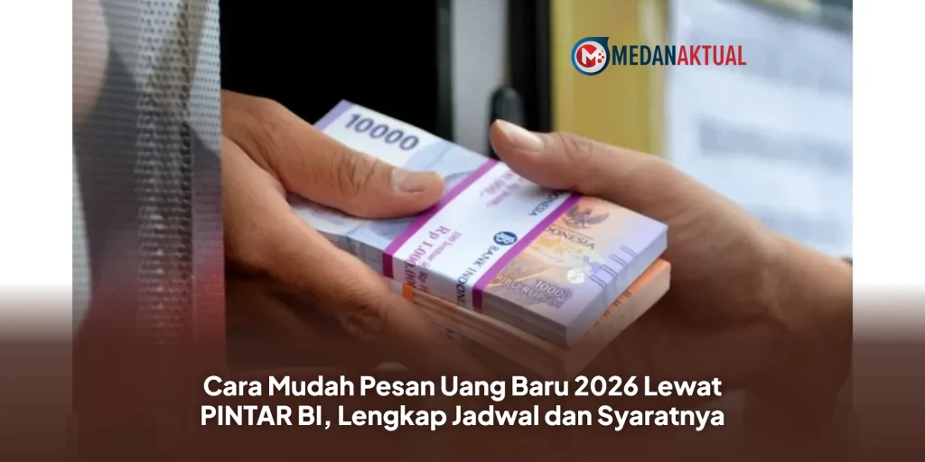Cara Mudah Pesan Uang Baru 2026 Lewat PINTAR BI, Lengkap Jadwal dan Syaratnya