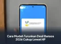 Cara Mudah Turunkan Desil Bansos 2026 Cukup Lewat HP