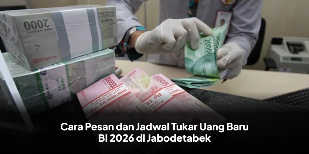 Cara Pesan dan Jadwal Tukar Uang Baru BI 2026 di Jabodetabek