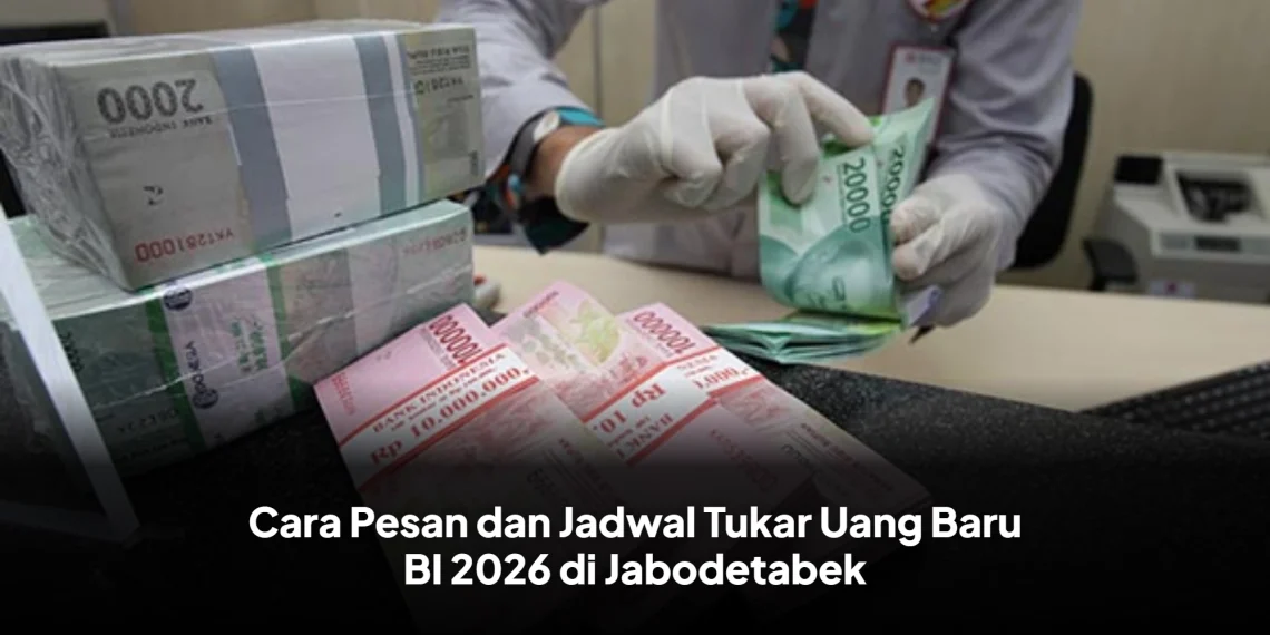 Cara Pesan dan Jadwal Tukar Uang Baru BI 2026 di Jabodetabek
