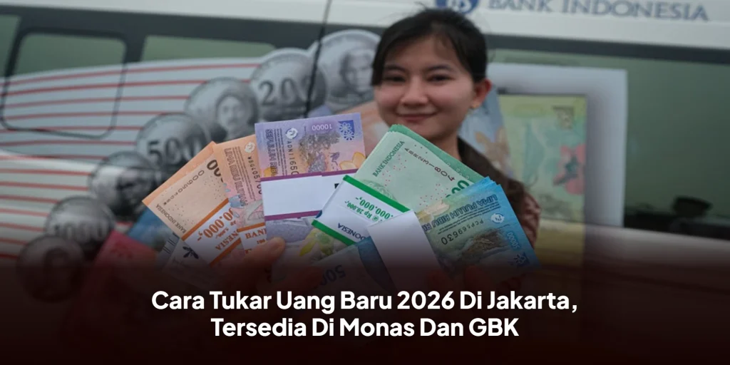 Cara Tukar Uang Baru 2026 Di Jakarta, Tersedia Di Monas Dan GBK