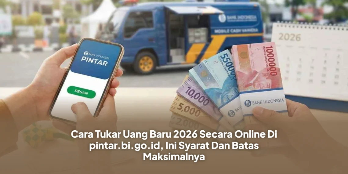Cara Tukar Uang Baru 2026 Secara Online Di pintar.bi.go.id, Ini Syarat Dan Batas Maksimalnya
