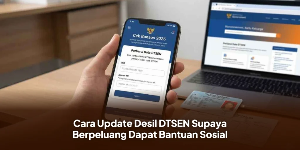 Cara Update Desil DTSEN Supaya Berpeluang Dapat Bantuan Sosial