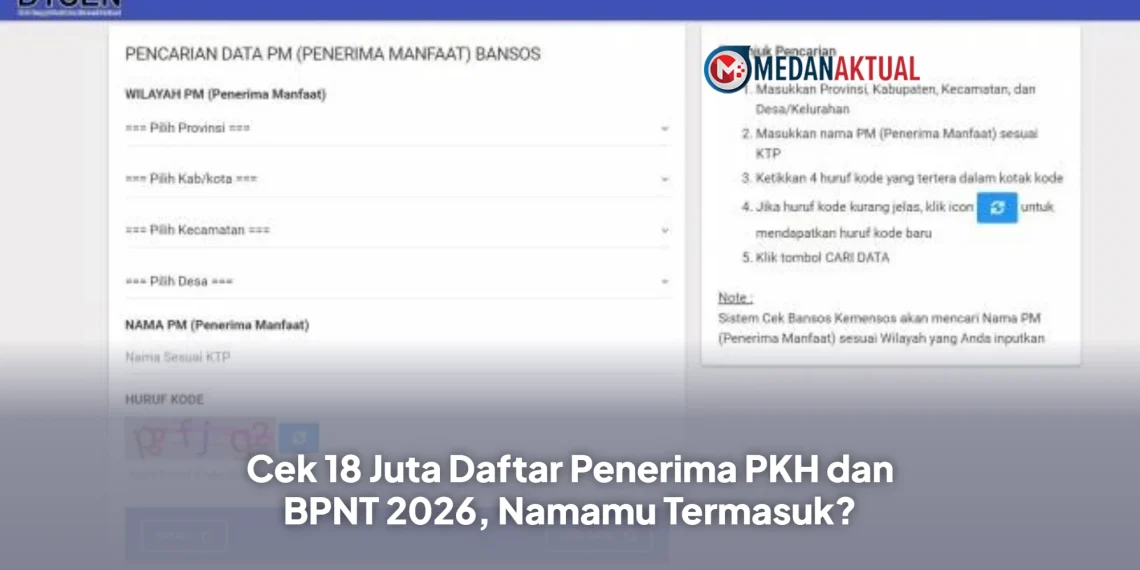Cek 18 Juta Daftar Penerima PKH dan BPNT 2026, Namamu Termasuk?