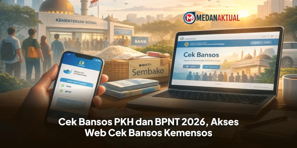 Cek Bansos PKH dan BPNT 2026, Akses Web Cek Bansos Kemensos