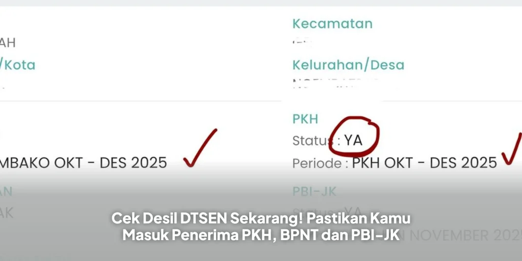 Cek Desil DTSEN Sekarang! Pastikan Kamu Masuk Penerima PKH, BPNT dan PBI-JK
