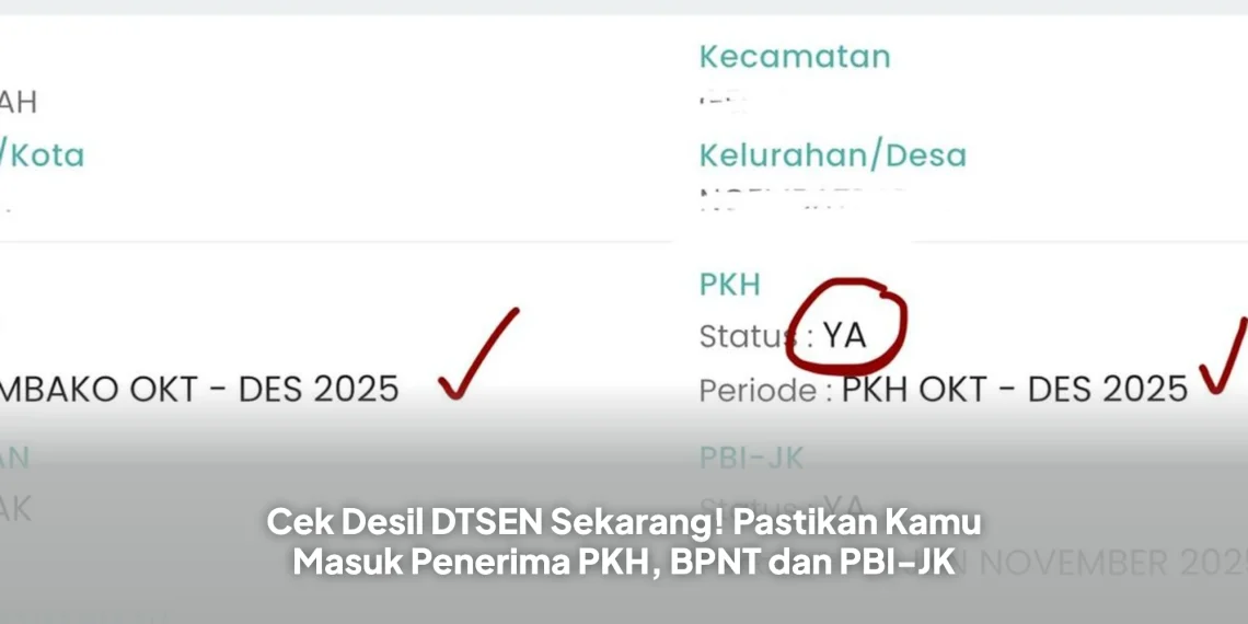 Cek Desil DTSEN Sekarang! Pastikan Kamu Masuk Penerima PKH, BPNT dan PBI-JK