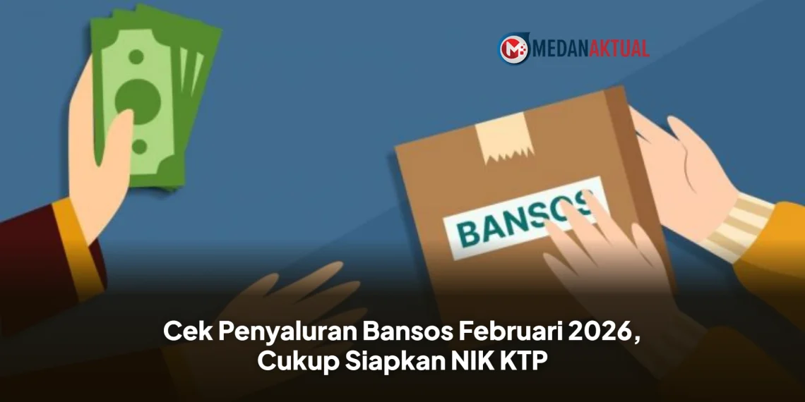 Cek Penyaluran Bansos Februari 2026, Cukup Siapkan NIK KTP