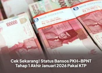 Cek Sekarang! Status Bansos PKH-BPNT Tahap 1 Akhir Januari 2026 Pakai KTP