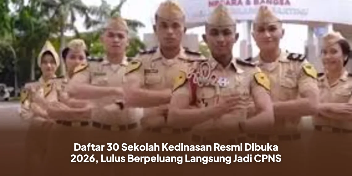 Daftar 30 Sekolah Kedinasan Resmi Dibuka 2026, Lulus Berpeluang Langsung Jadi CPNS