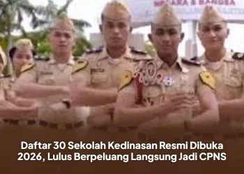 Daftar 30 Sekolah Kedinasan Resmi Dibuka 2026, Lulus Berpeluang Langsung Jadi CPNS