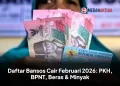 Daftar Bansos Cair Februari 2026: PKH, BPNT, Beras dan Minyak