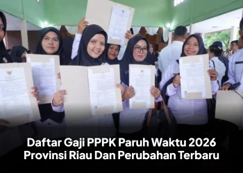 Daftar Gaji PPPK Paruh Waktu 2026 Provinsi Riau Dan Perubahan Terbaru
