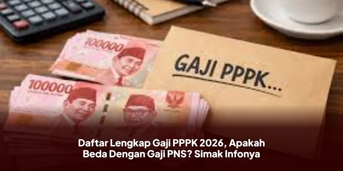 Daftar Lengkap Gaji PPPK 2026, Apakah Beda Dengan Gaji PNS? Simak Infonya