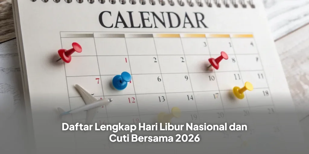 Daftar Lengkap Hari Libur Nasional dan Cuti Bersama 2026