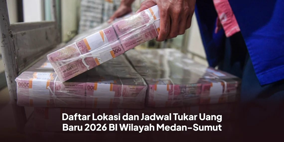 Daftar Lokasi dan Jadwal Tukar Uang Baru 2026 BI Wilayah Medan-Sumut