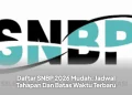Daftar SNBP 2026 Mudah: Jadwal Tahapan Dan Batas Waktu Terbaru