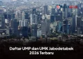 Daftar UMP dan UMK Jabodetabek 2026 Terbaru