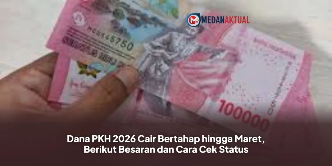 Dana PKH 2026 Cair Bertahap hingga Maret, Berikut Besaran dan Cara Cek Status