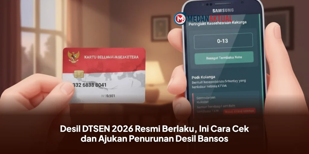 Desil DTSEN 2026 Resmi Berlaku, Ini Cara Cek dan Ajukan Penurunan Desil Bansos
