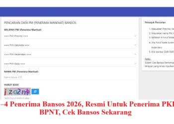 Desil 1–4 Penerima Bansos 2026, Resmi Untuk Penerima PKH dan BPNT, Cek Bansos Sekarang