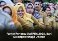 Faktor Penentu Gaji PNS 2026, dari Golongan hingga Daerah