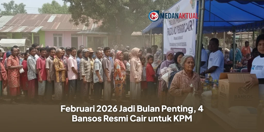 Februari 2026 Jadi Bulan Penting, 4 Bansos Resmi Cair untuk KPM
