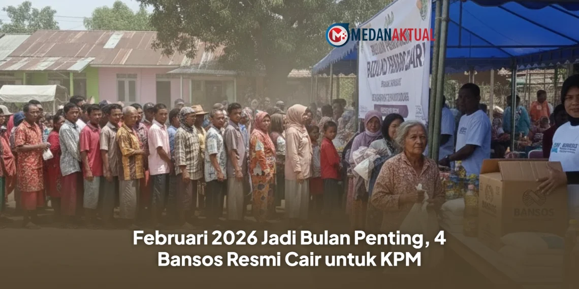 Februari 2026 Jadi Bulan Penting, 4 Bansos Resmi Cair untuk KPM