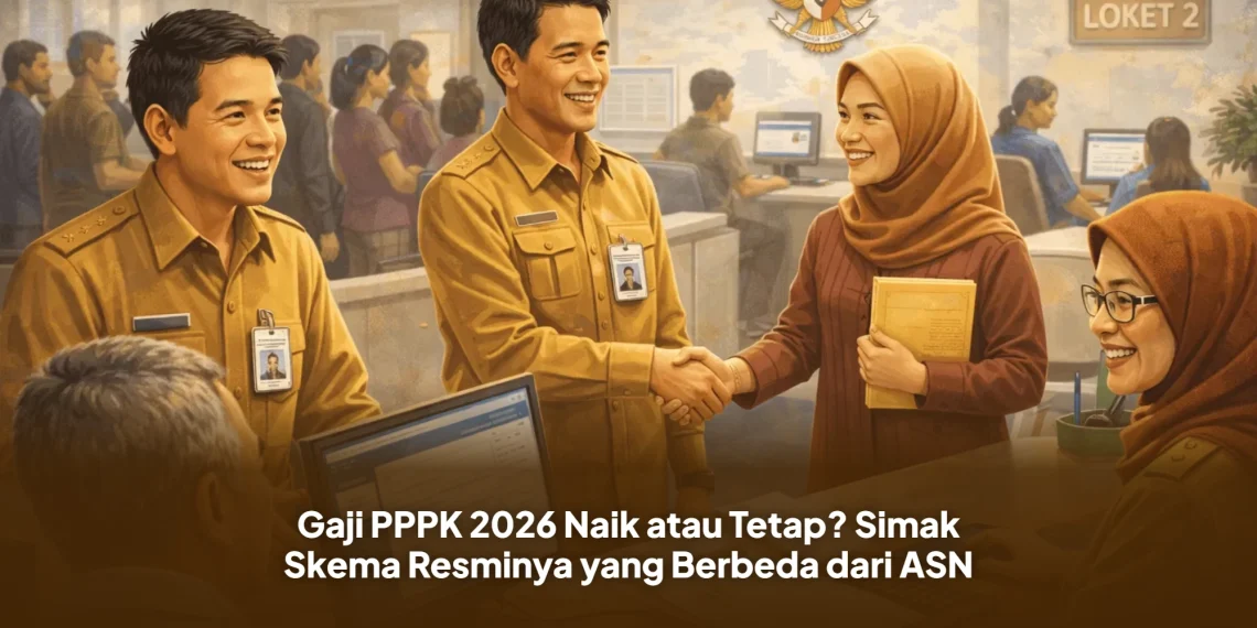 Gaji PPPK 2026 Naik atau Tetap? Simak Skema Resminya yang Berbeda dari ASN